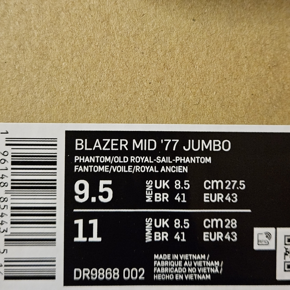 NIKE BLAZER MID JUMBO - Picture 6 of 6